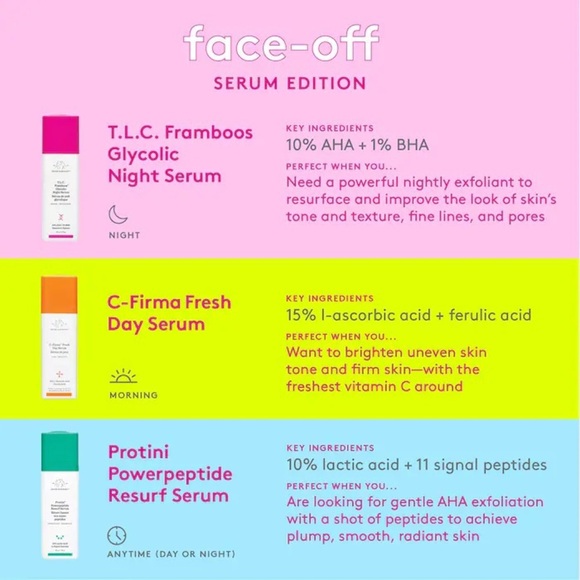 Drunk Elephant T.L.C. Framboos™ Glycolic Resurfacing Night Serum - Picture 9 of 10